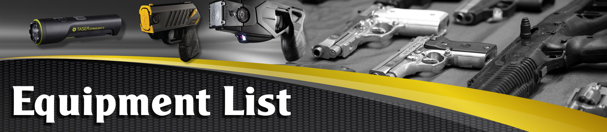 Goldeneye Training Academy Class Equipment List Banner