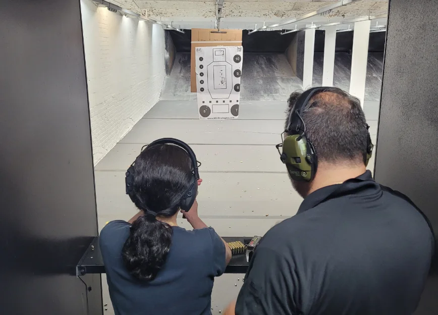 Shooting range Training Session